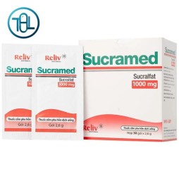 Thuốc cốm pha hỗn dịch uống Sucramed Sucralfat 1000mg