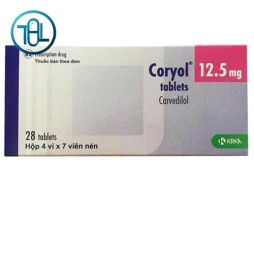 Thuốc Coryol 12.5mg