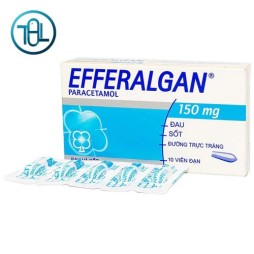 Thuốc đạn Efferalgan 150mg