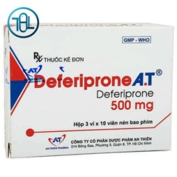 Thuốc Deferiprone A.T 500mg