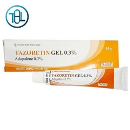 Thuốc dùng ngoài da Tazoretin Gel 0.3%