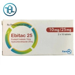 Thuốc Ebitac 25 10mg/25mg