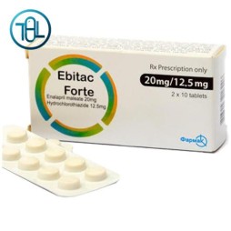 Thuốc Ebitac Forte 20mg/12.5mg