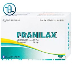 Thuốc Franilax 50mg/20mg