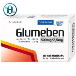 Thuốc Glumeben 500mg/25mg