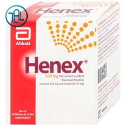 Thuốc Henex 500mg