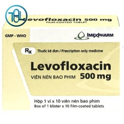 Thuốc Levofloxacin 500mg