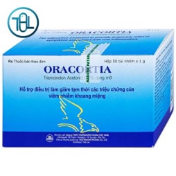 Thuốc mỡ Oracortia 0.1%