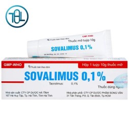 Thuốc mỡ Sovalimus 0.1%