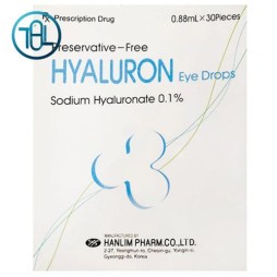 Thuốc nhỏ mắt Hyaluron Eye Drops 0,1%