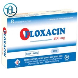 Thuốc Ofloxacin 200mg Domesco