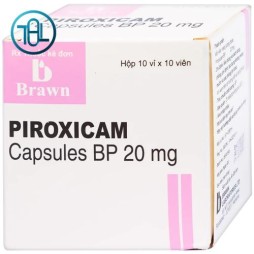 Thuốc Piroxicam capsules BP 20mg