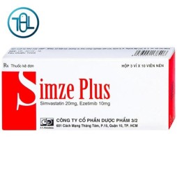 Thuốc Simze Plus 20mg/10mg