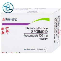 Thuốc Sporacid Itraconazole 100mg