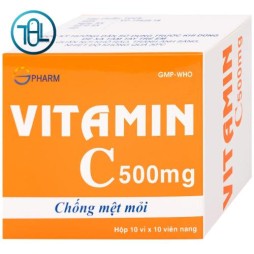 Thuốc Vitamin C 500mg S Pharm