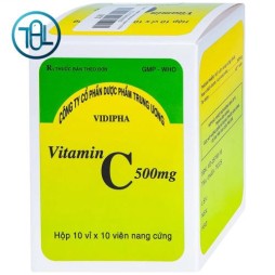 Thuốc Vitamin C 500mg Vidipha