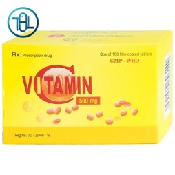 Thuốc Vitamin C 500mg Quapharco