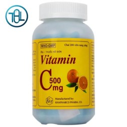 Thuốc Vitamin C 500mg Khapharco