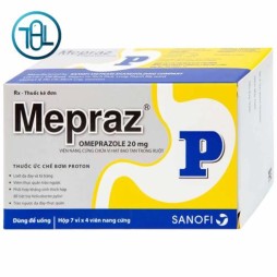 Viên nang cứng Mepraz 20mg Sanofi