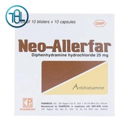 Viên nang cứng Neo-Allerfar 25mg