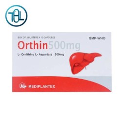 Viên nang cứng Orthin 500mg