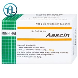 Viên nén Aescin 40mg