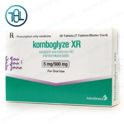 Viên nén Komboglyze XR 5mg/500mg