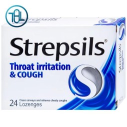 Viên ngậm Strepsils Throat Irritation &amp; Cough