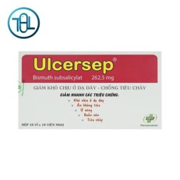 Viên nhai Ulcersep 262.5mg