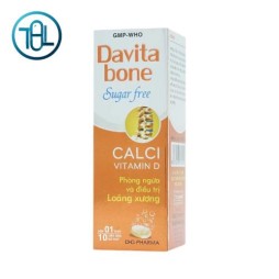 Viên sủi Davita Bone Sugar Free