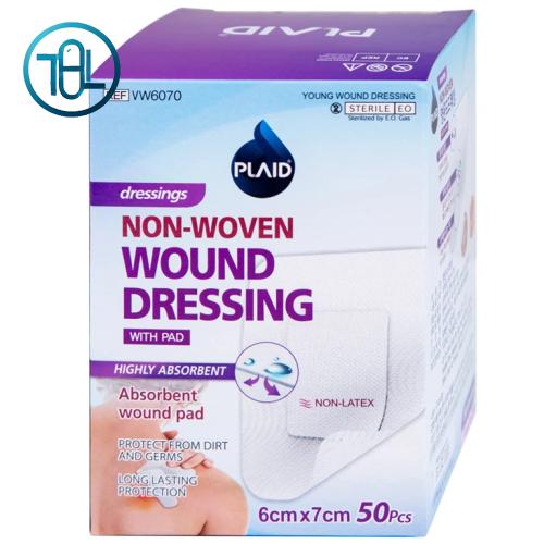 Băng gạc vô trùng Young Wound Dressing 6cm x 7cm