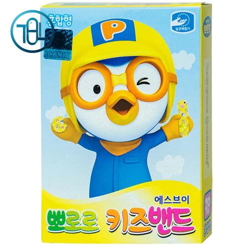 Băng keo cá nhân in hình Pororo Kids Band 4 size