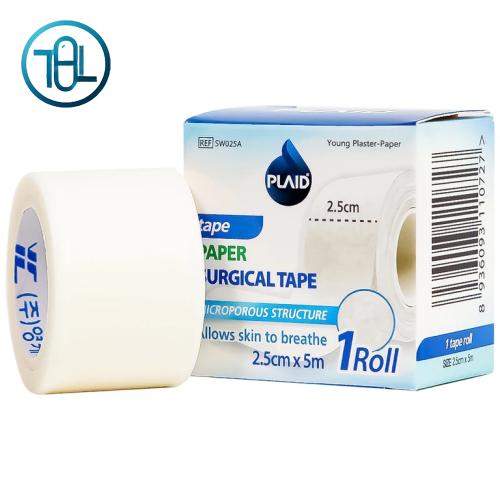 Băng keo cuộn giấy Young Plaster-Paper 2.5cm x 5m