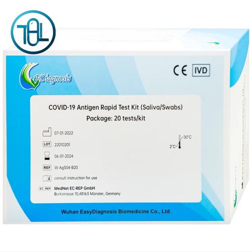 Bộ kit test nước bọt Covid-19 Antigen Rapid