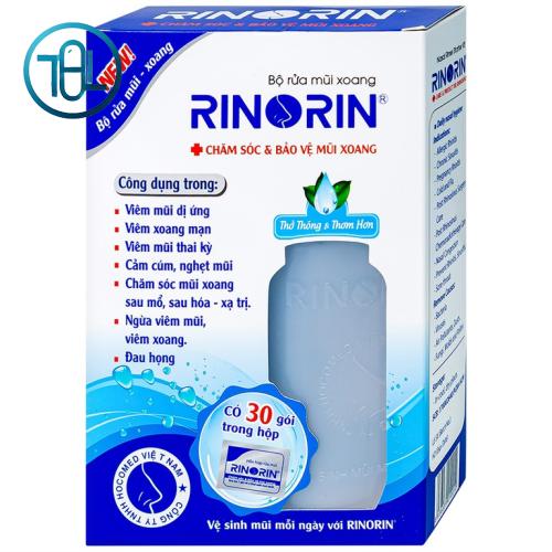 Bộ rửa mũi xoang Rinorin