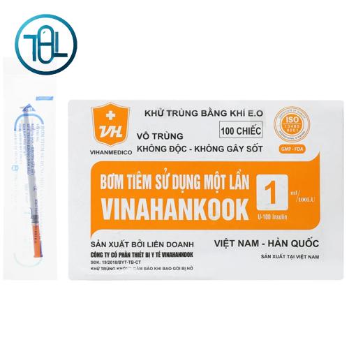 Bơm tiêm sử dụng 1 lần Insulin