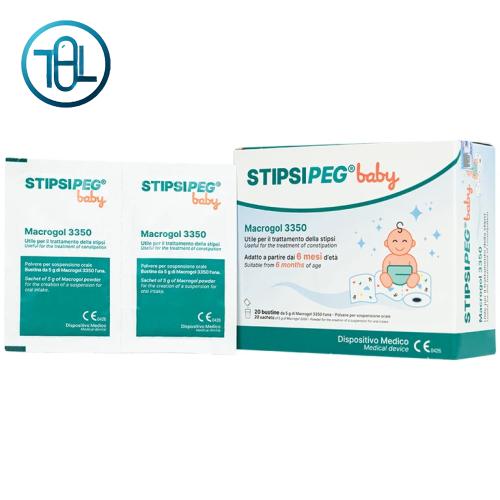 Bột nhuận tràng Stipsipeg Baby Macrogol 3350