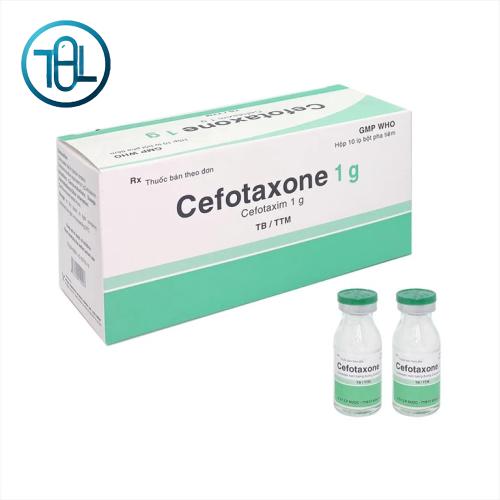 Bột pha tiêm Cefotaxone 1g