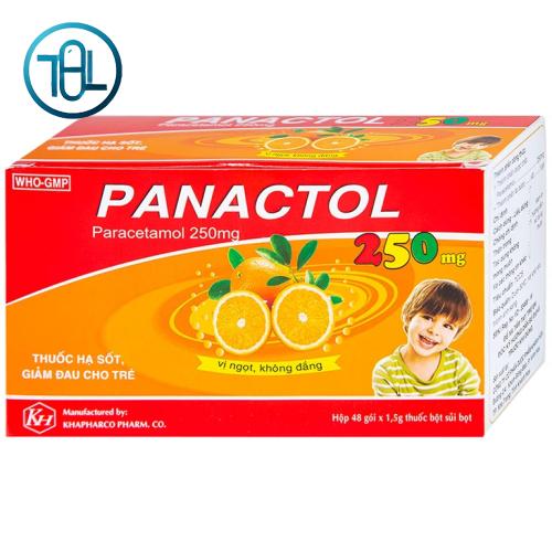 Bột sủi Panactol 250mg