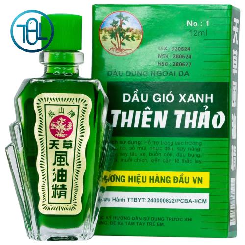 Dầu gió xanh Thiên Thảo 12ml