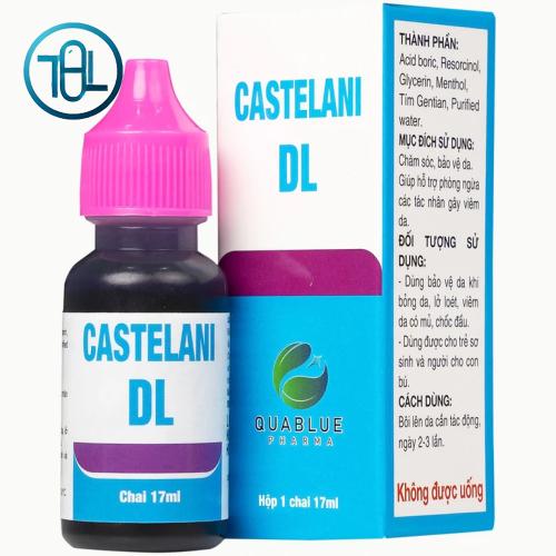 Dung dịch bôi ngoài da Castelani DL 17ml