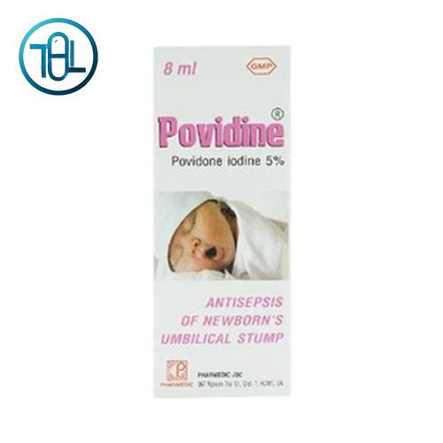 Dung dịch dùng ngoài Povidine Iodine 5%