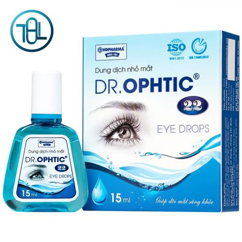 Dung dịch nhỏ mắt Dr.Ophtic 22 HD Pharma 15ml