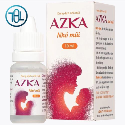 Dung dịch nhỏ mũi Azka 10ml