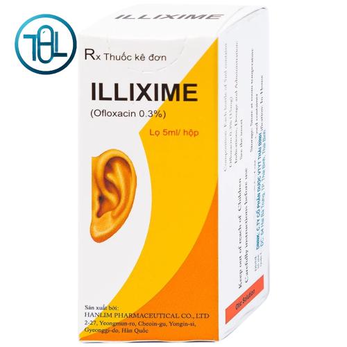 Dung dịch nhỏ tai ILLixime 0.3%