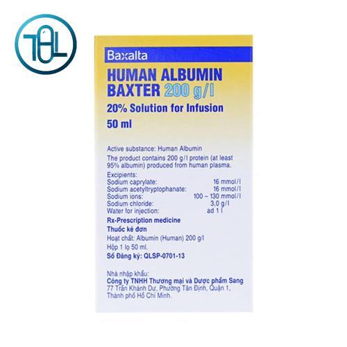 Dung dịch tiêm Human Albumin