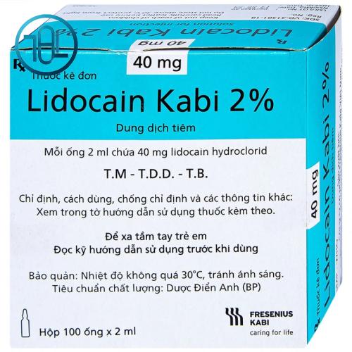 Dung dịch tiêm Lidocain Fresenius Kabi