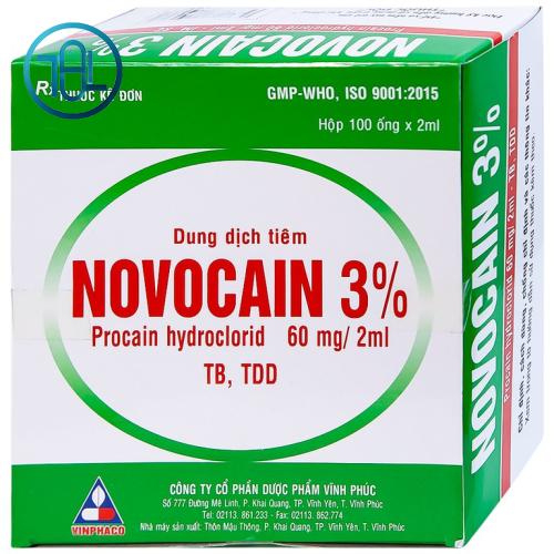 Dung dịch tiêm Novocain 3% Vinphaco