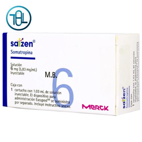 Dung dịch tiêm Saizen 6mg Merck
