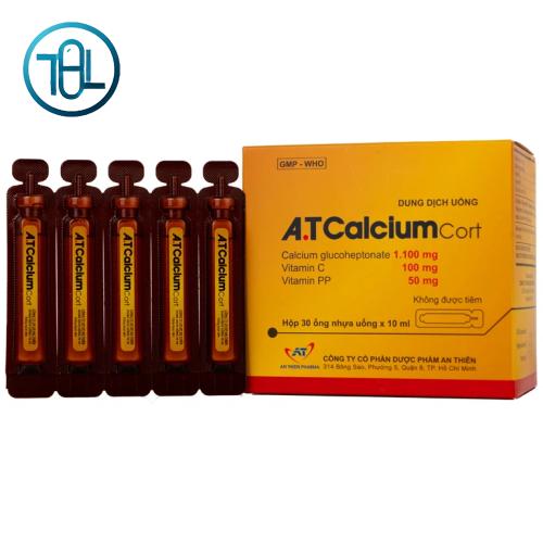 Dung dịch uống A.T Calcium Cort